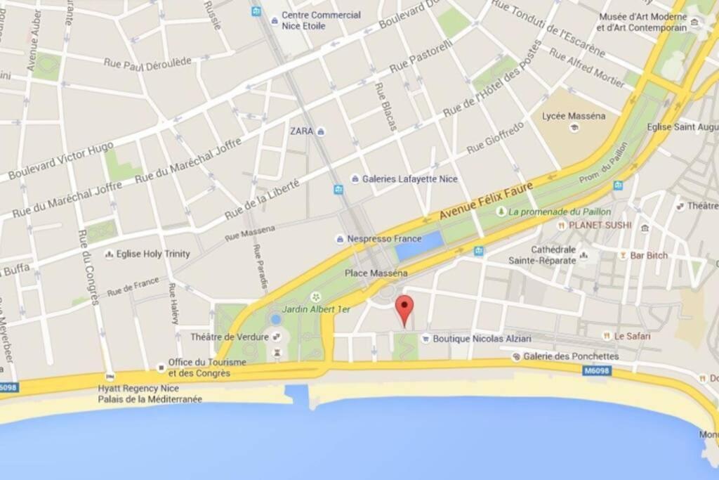 06J - Superb Duplex Loft With Ac - Sea View Apartamento Nice Exterior foto