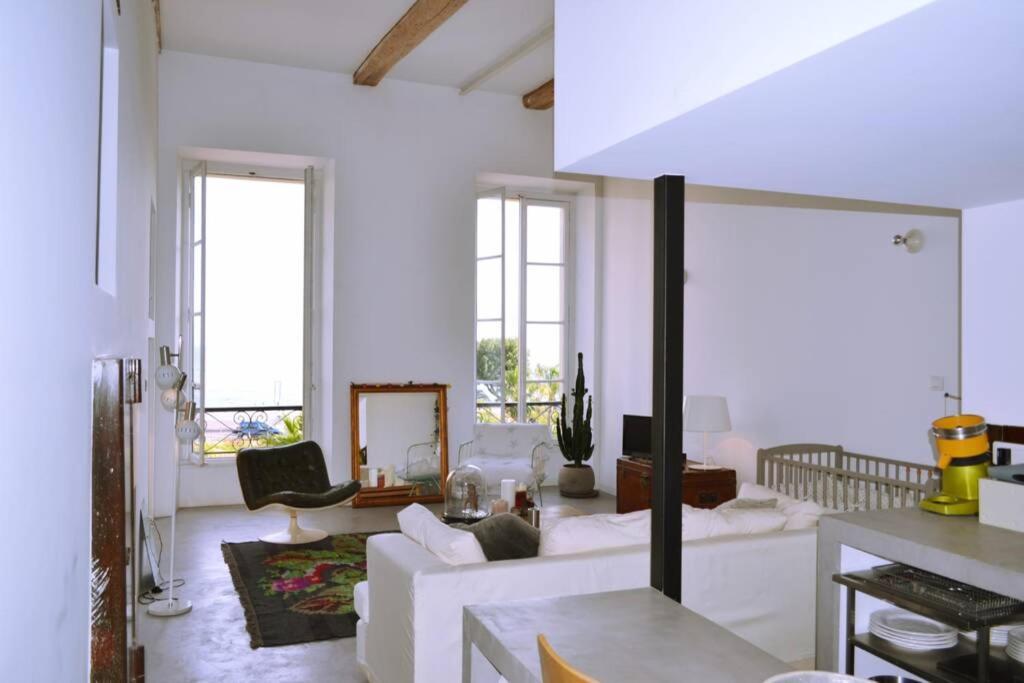 06J - Superb Duplex Loft With Ac - Sea View Apartamento Nice Exterior foto