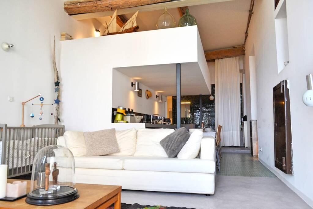 06J - Superb Duplex Loft With Ac - Sea View Apartamento Nice Exterior foto