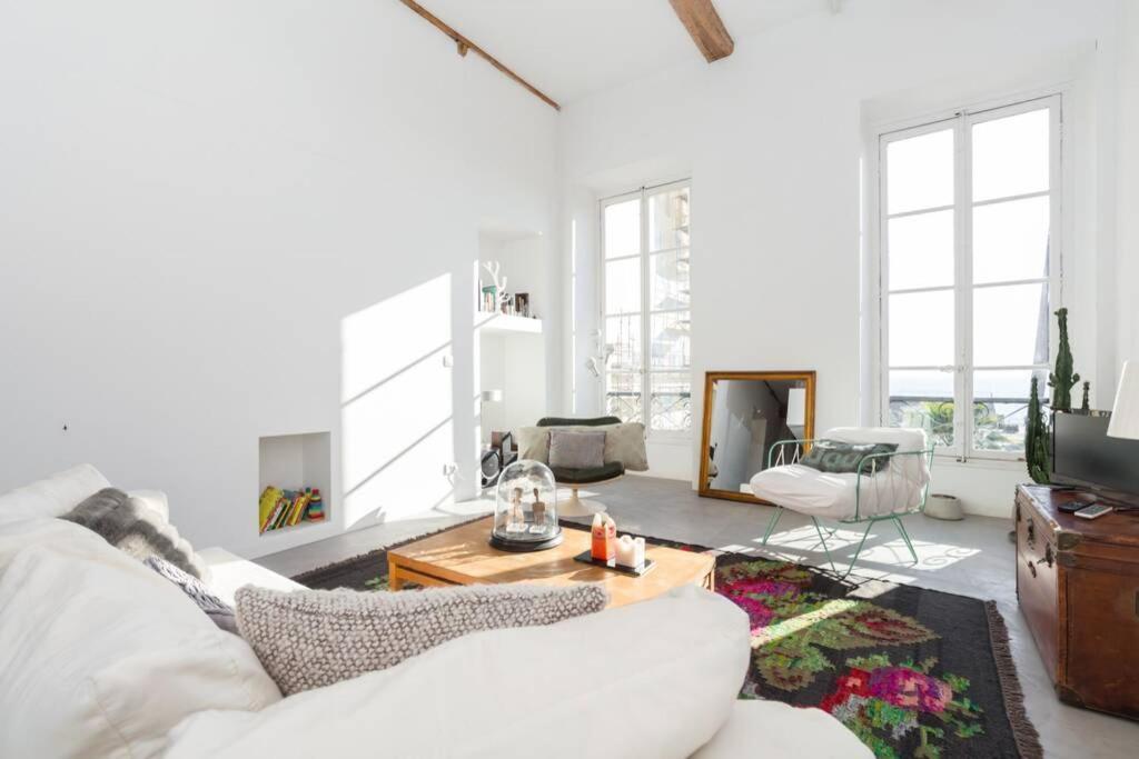 06J - Superb Duplex Loft With Ac - Sea View Apartamento Nice Exterior foto